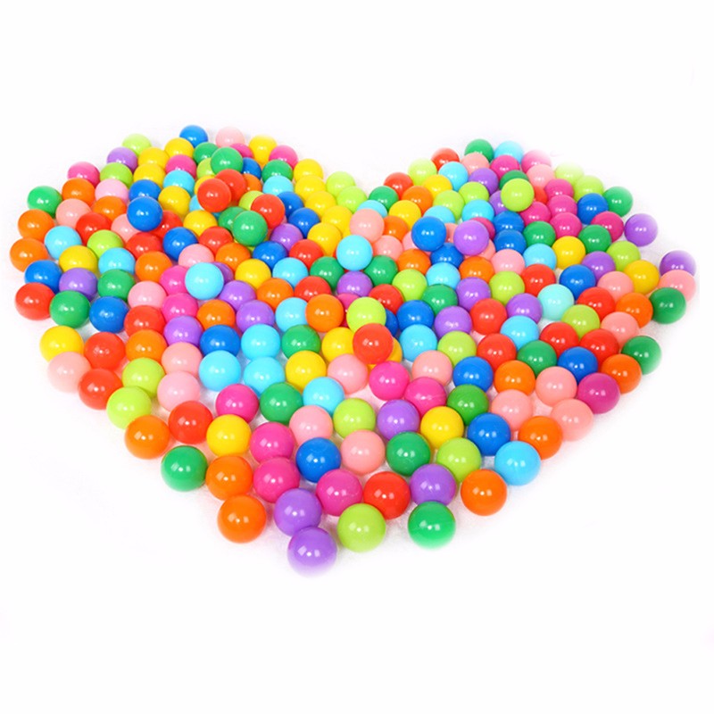 100pcs Soft Toy Plastic Balls for Kids 100pcs Soft Toy Plastic Balls for Kids